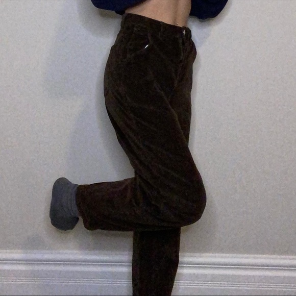 Brown corduroy pants - Picture 2 of 4